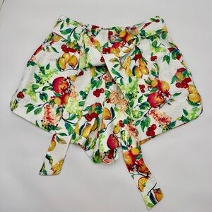 LC Lauren Conrad High Waist Fruit Print Shorts